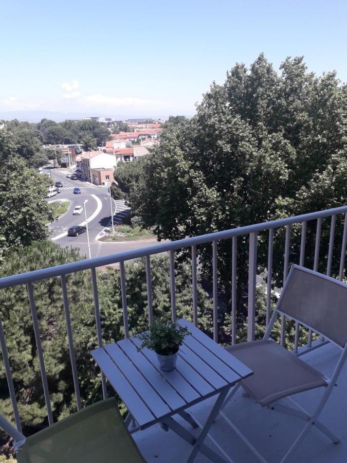Residence D'Anjou - Grand Studio Avec Balcon Et Parking Privatif Perpignan Dış mekan fotoğraf
